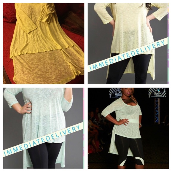 Lemon 🍋 Cult of California Luxe Workout Shirt - Picture 4 of 4